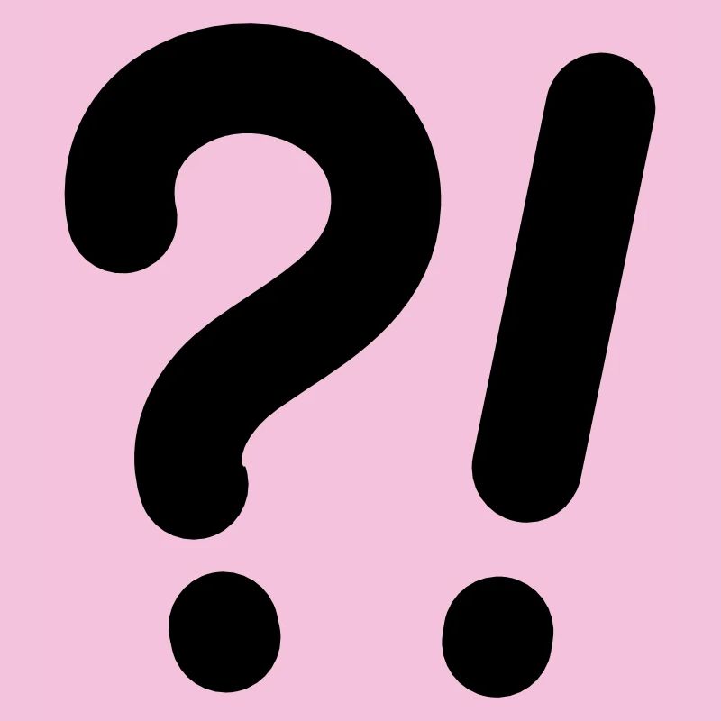 Points d’interrogation et points d’exclamation