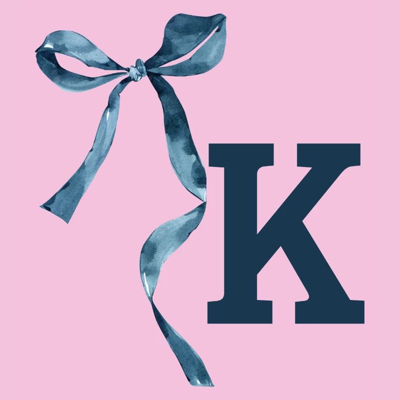 Monogramme k idée cadeau 