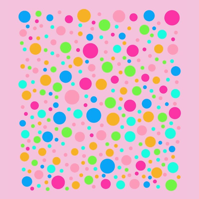 Spotty Rainbow Dots Tee