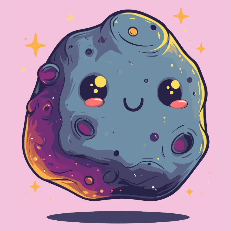 Kawaii Asteroidenstern