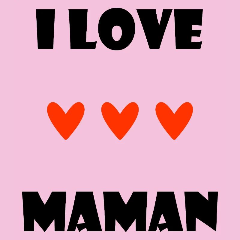 ICH LIEBE MAMA. MAMA. MUTTERTAG. HERZ. PARTY.