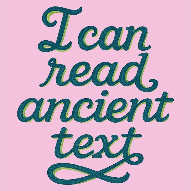 Antikes Script Tee