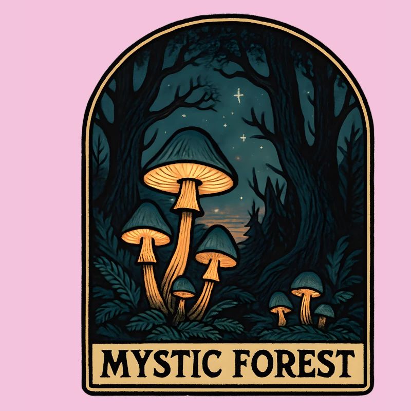 Mystic Forest Mushroom Magic