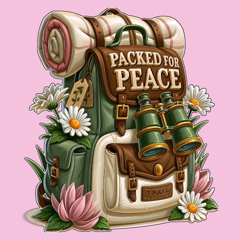 Packed for Peace Hiking Rucksack