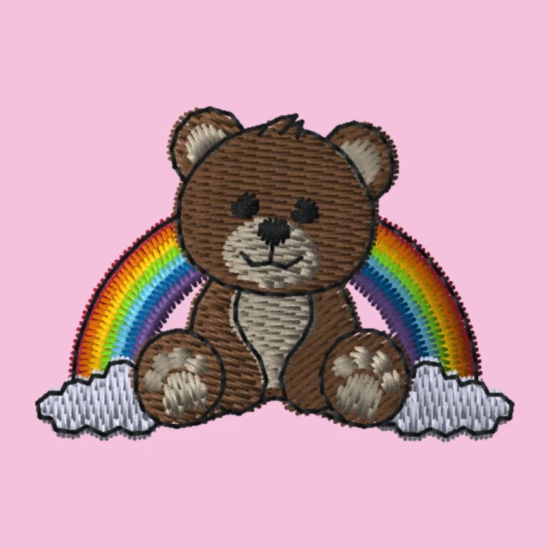 Rainbow Teddy