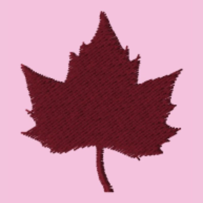 Dark red leaf