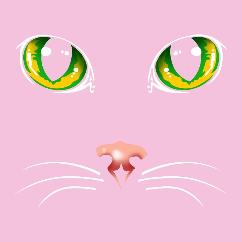 Black cat eyes