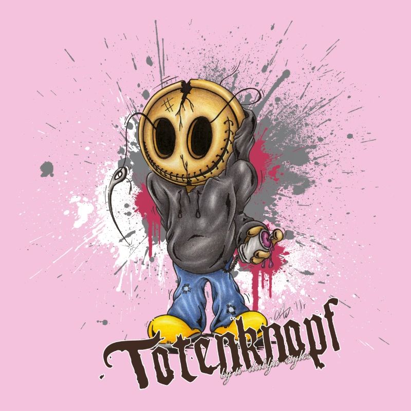 Totenknopf Graffiti Love
