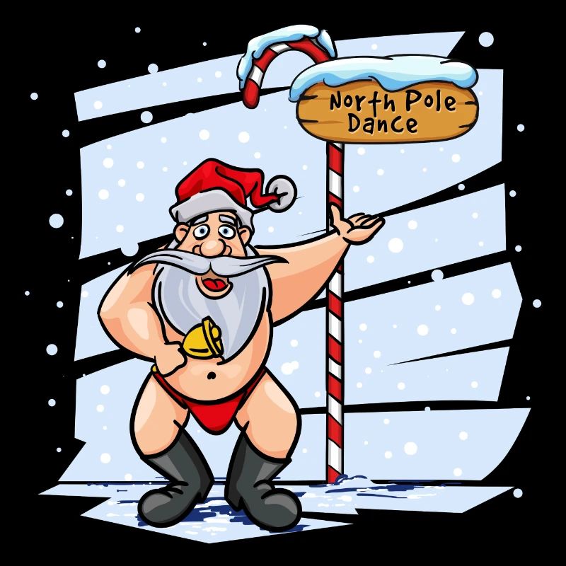 Doux Père Noël Pôle Nord Noël De Noël