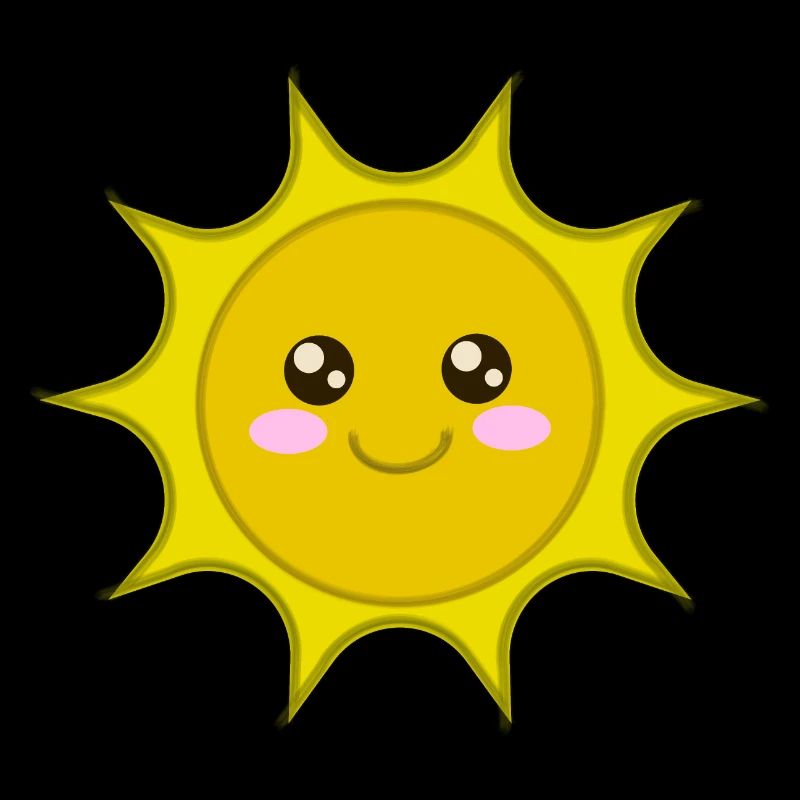 Soleil, mignon mignon soleil, soleil, cool bébé chemise