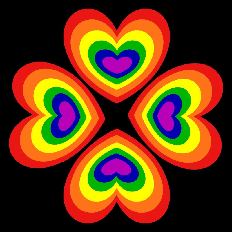 70er Jahre Blume Muster