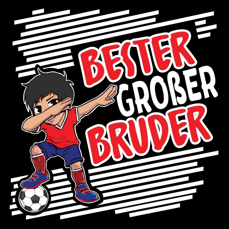 Bester Großer Bruder.. Fußball Dabbing