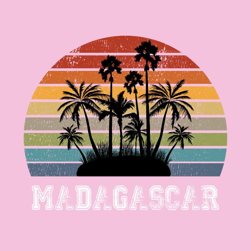 Madagascar Palms Vintage Design / Gift