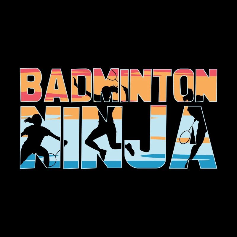 Badminton Ninja Badminton Spieler