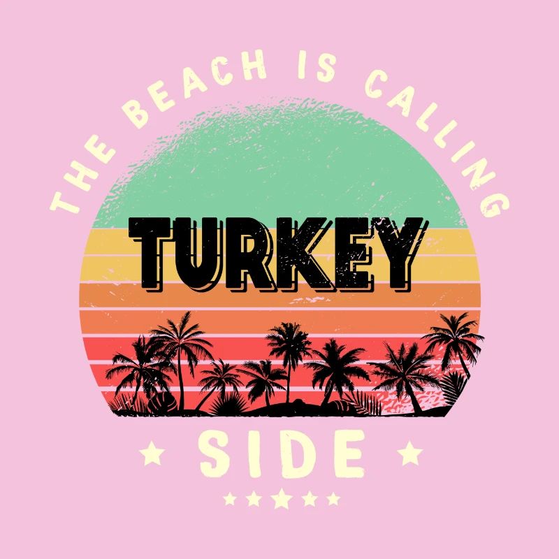Design de plage Side Turkey