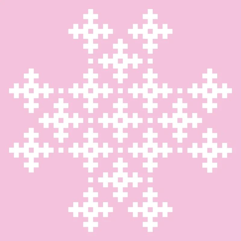 xmas Weihnachten Schnee Flocken Muster Pixel icon