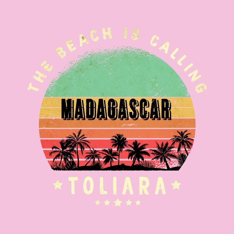 Design de plage de Toliara à Madagascar