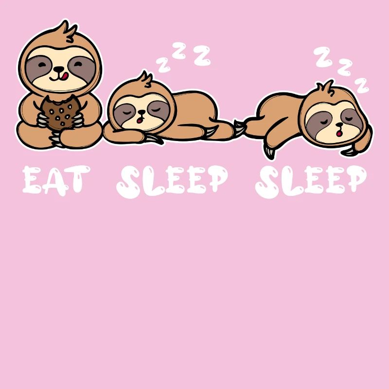 Cool Vegetarian Relax Sloth Late Riser Saying