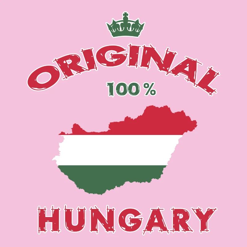 Ungarn Original 100% Flaggen Design