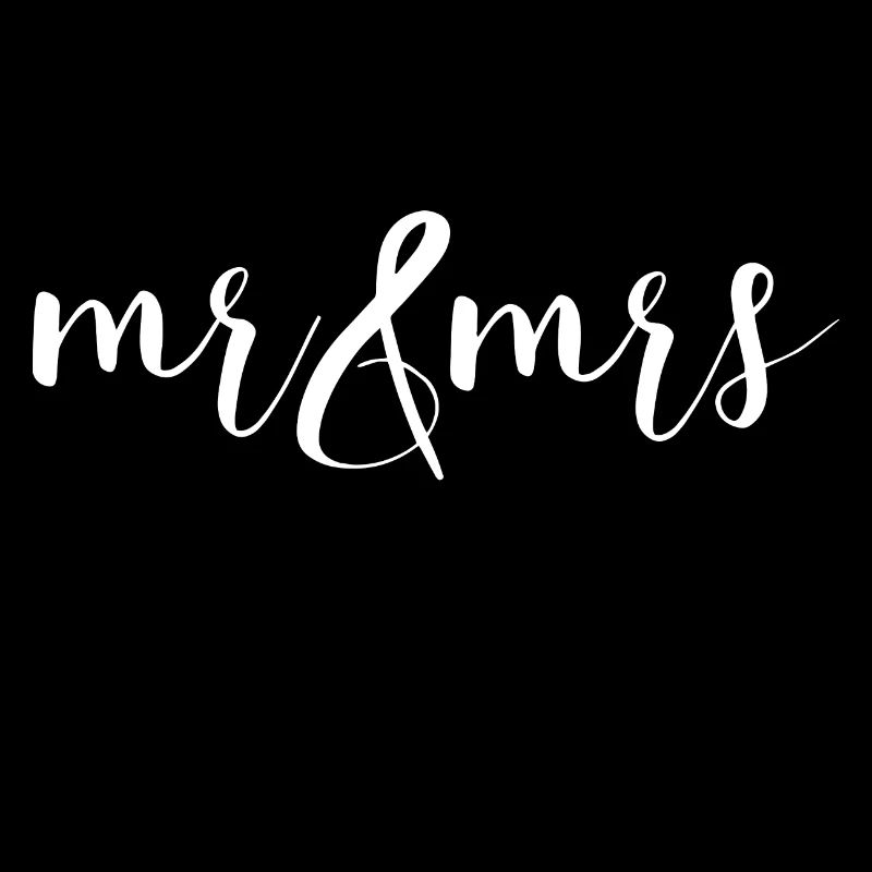 Mr and Mrs Hochzeit Design