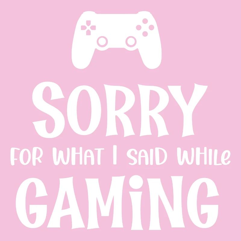 Sorry For What I Said While Gaming