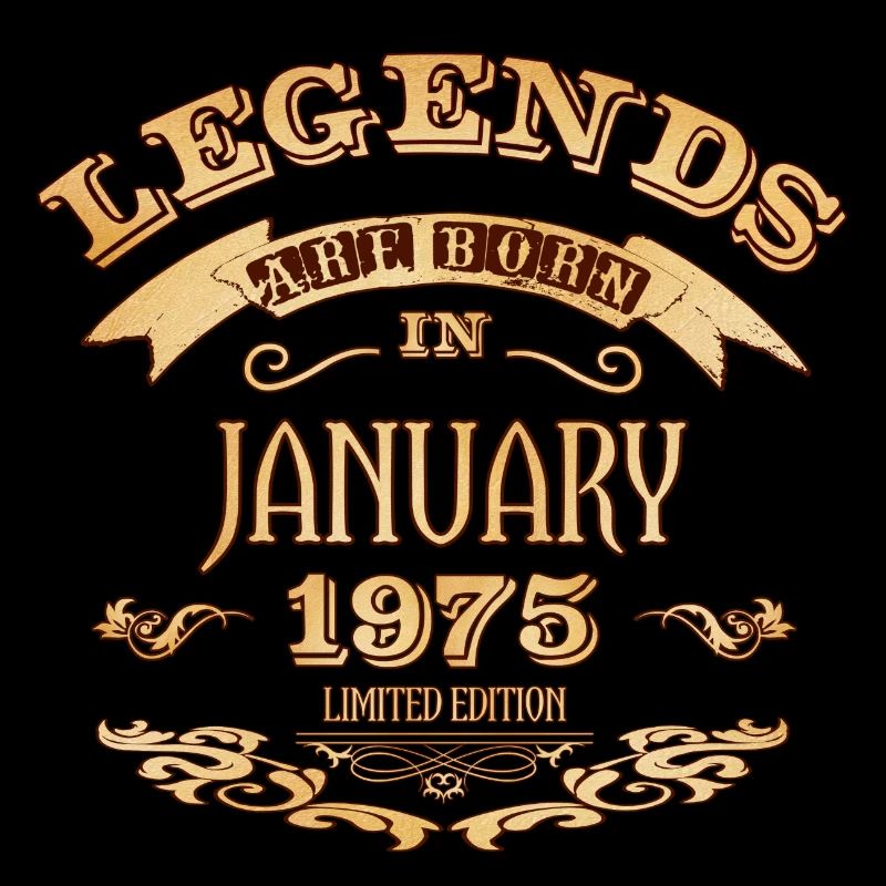 Legenden werden im Januar 1975 geboren