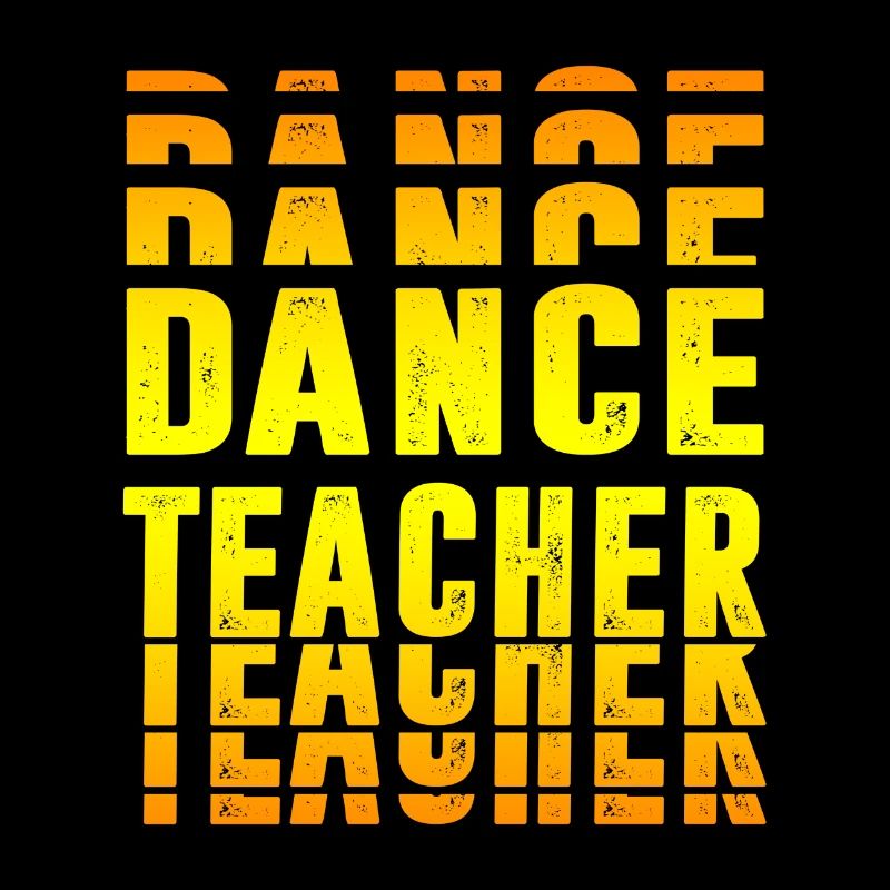 design de professeur de danse