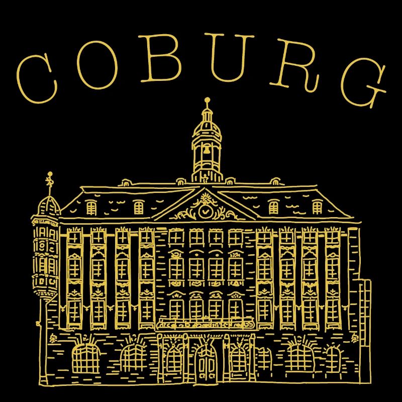 Coburg, Historic Town Hall, Bavaria, Germany