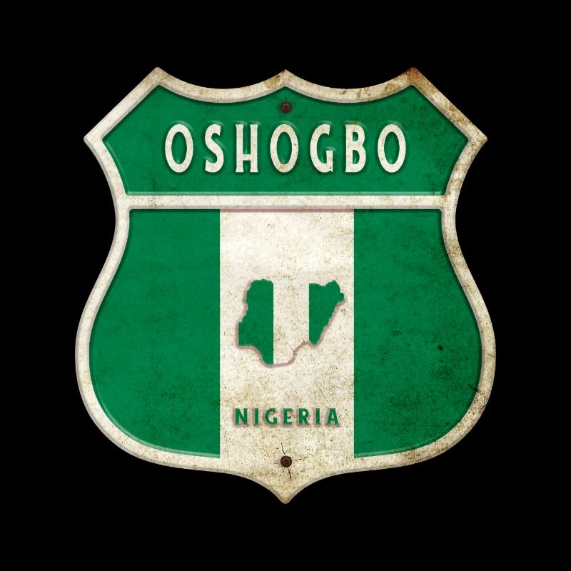 Design du drapeau d'Oshogbo, Nigeria