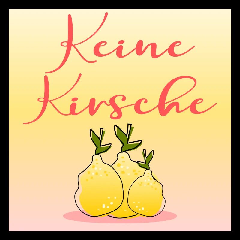 Früchte Zitronen - Kirsche