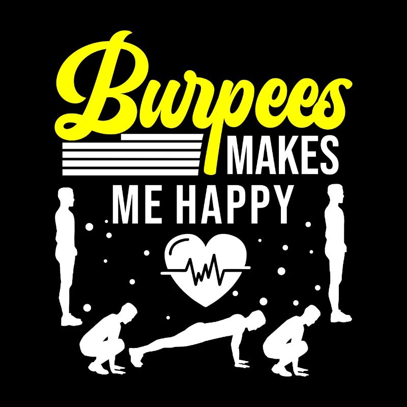 Burpees macht mich Glücklich