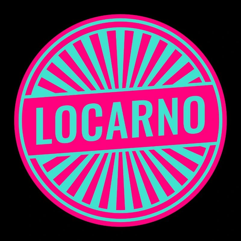 Locarno Neon Round Stamp