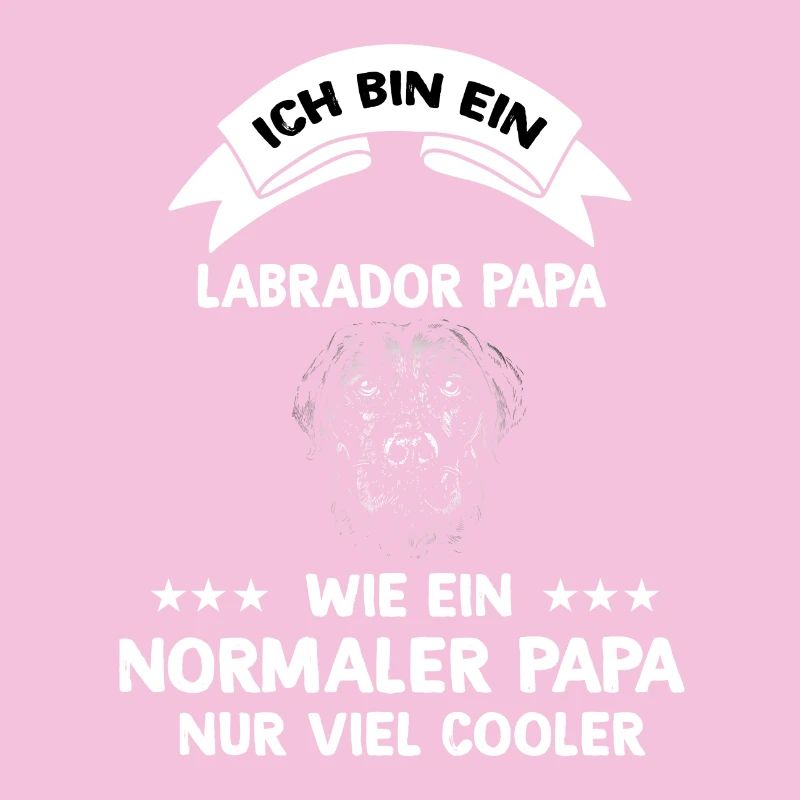 Ich bin ein Labrador Papa Hunde Design