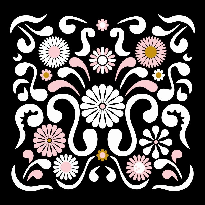 Fête des fleurs l Blanc, Rose et Jaune