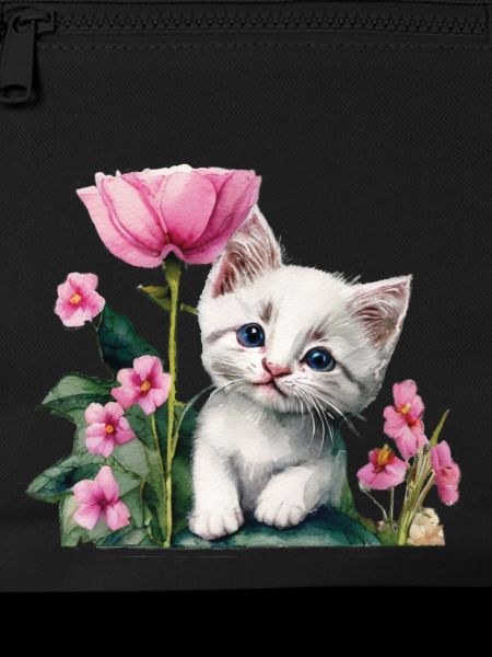 Chaton blanc