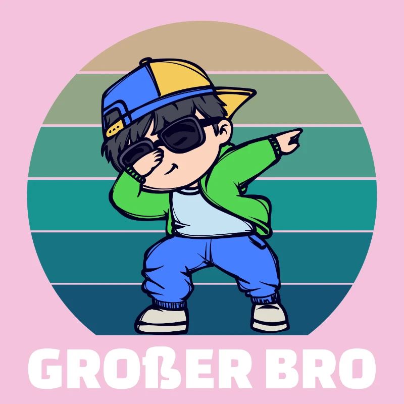Cooler Spruch Bro Bruderherz Stolzer Großer Bruder