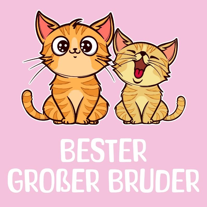Sibling Love Bro Cat Statement Big Brother