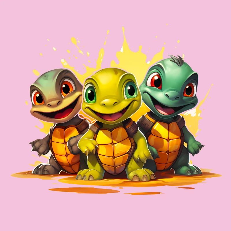Baby turtles squad