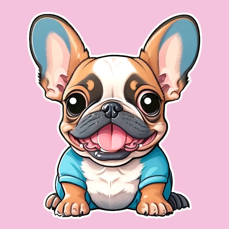 Chiot bouledogue français