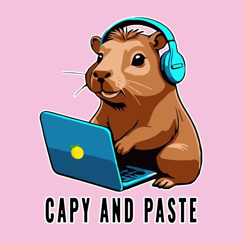 Capybara avec Joke Capy et Pâte