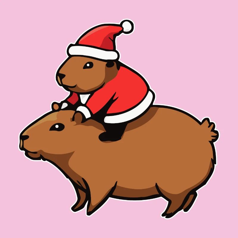 Capybara Noël