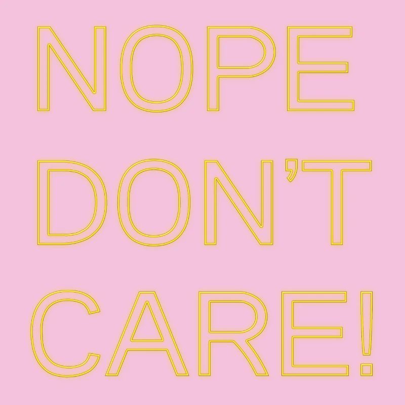 Nope don't care