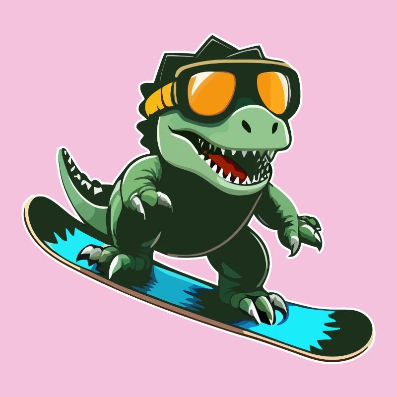 T-Rex Snowboarding