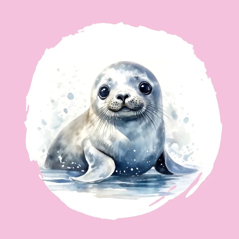 Aquarelle de sceau