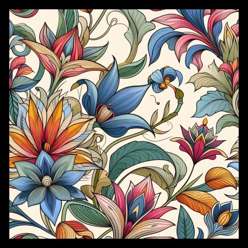 Bunte Pflanzenblumen
