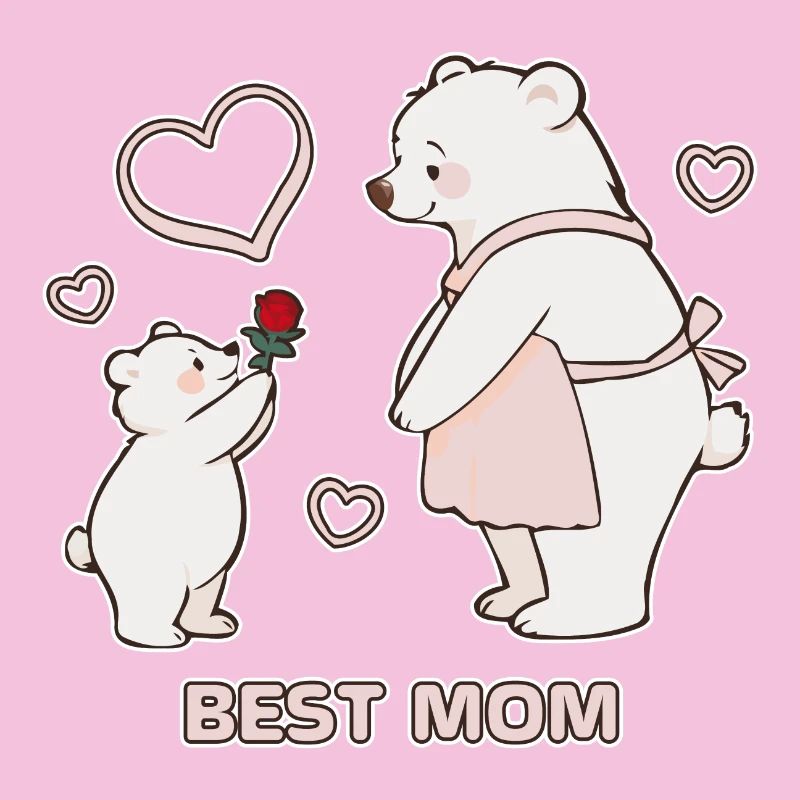 Bären Herzen Beste Mutter Muttertag