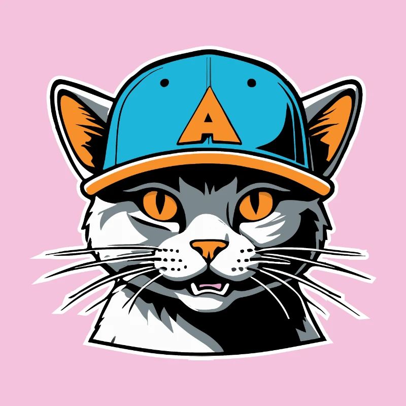 Chat dans un chapeau