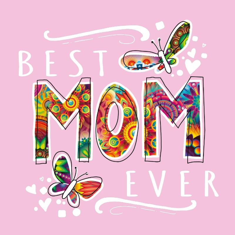 best mom ever muttertag mama w bunt
