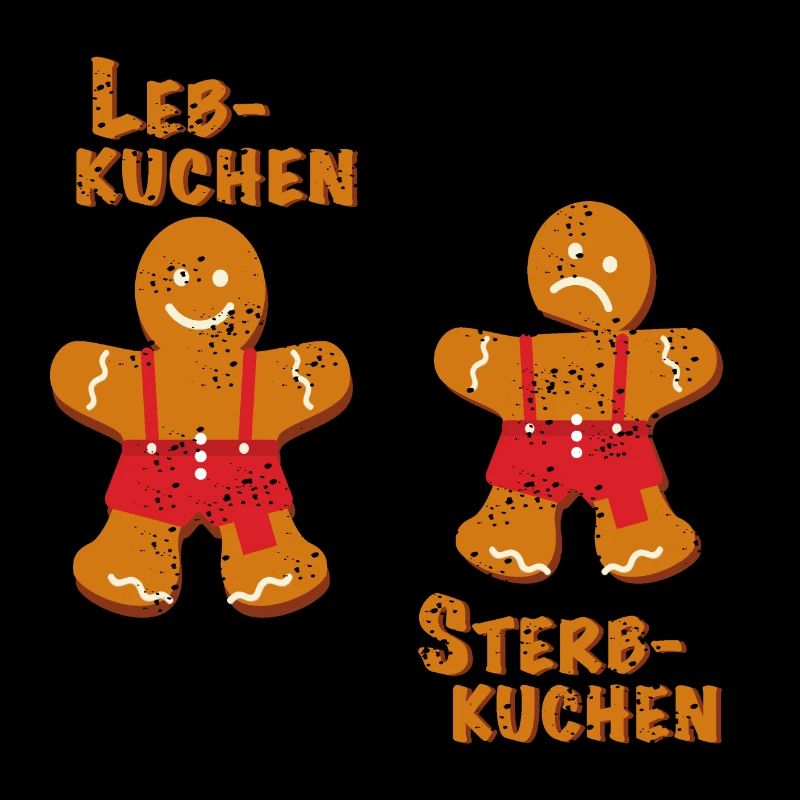 Leb und Sterbkuchen gepunktet