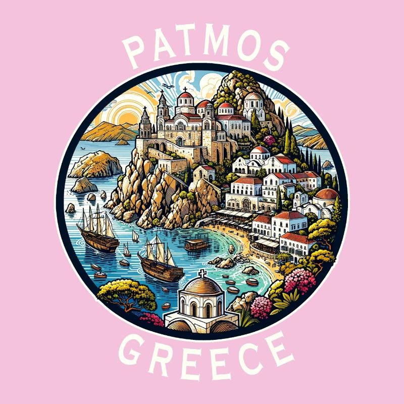 Vacances à Patmos, Grèce, Voyage en mer Égée